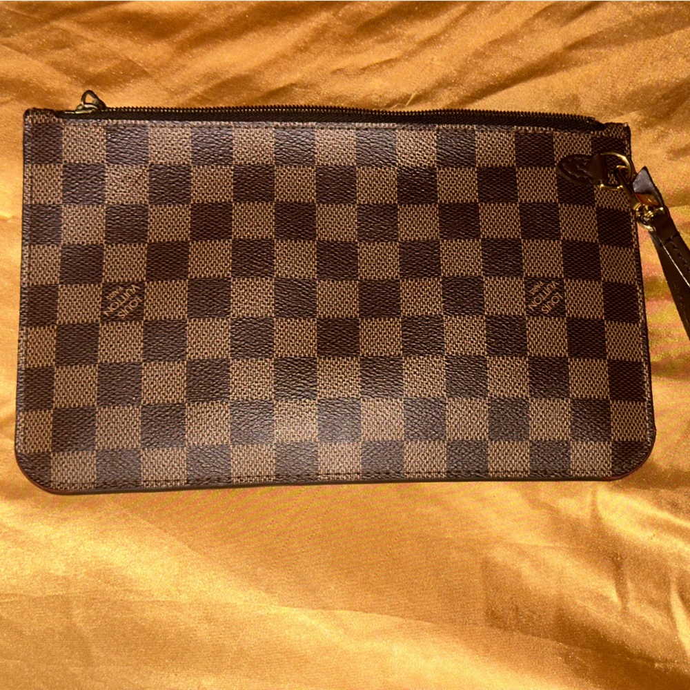 Louis Vuitton Damier Ebene Neverfull MM GM Pochette